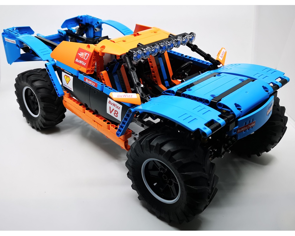 LEGO MOC BuWizz powered Trophy Truck by BuWizz | Rebrickable - Build