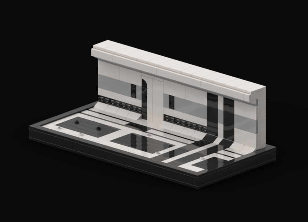 【ムーコページ】 LEGO MOC-208417 Star Trek Enterprise D Shuttlebay 2 - part 1 by