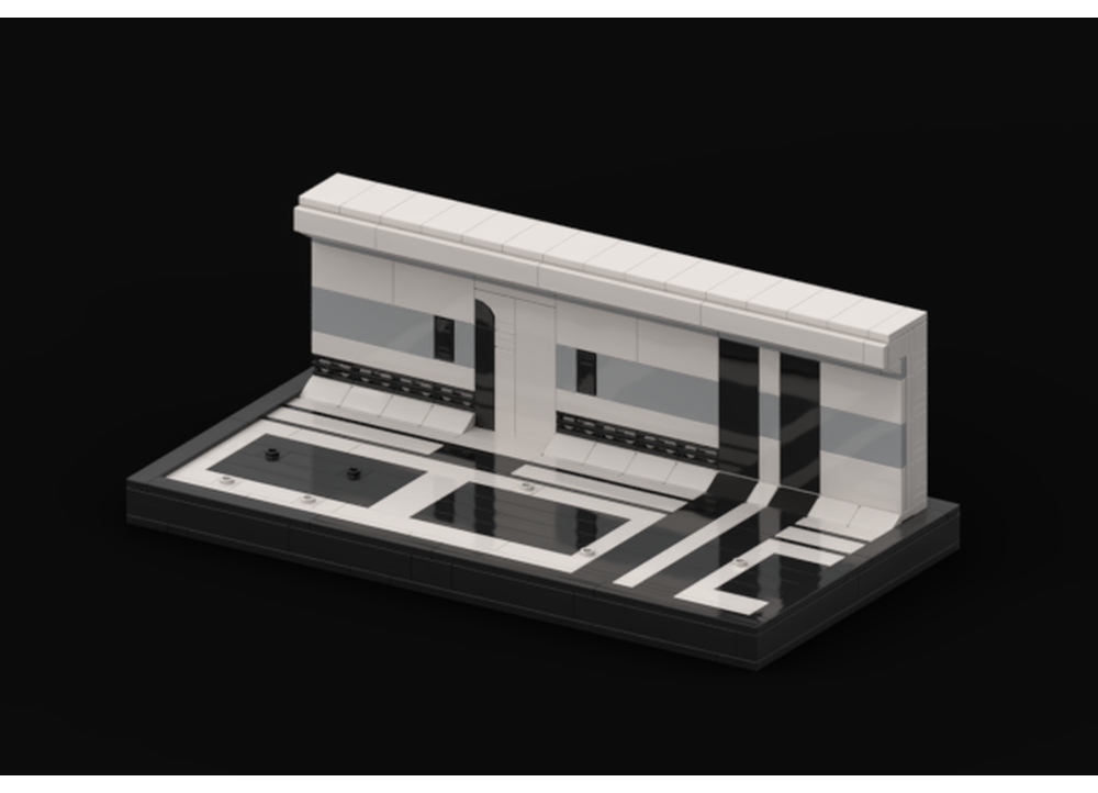 LEGO MOC-217077 Kamino hallway by thelegowolfpack | Rebrickable