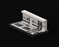 LEGO MOC Kamino hallway by thelegowolfpack | Rebrickable - Build