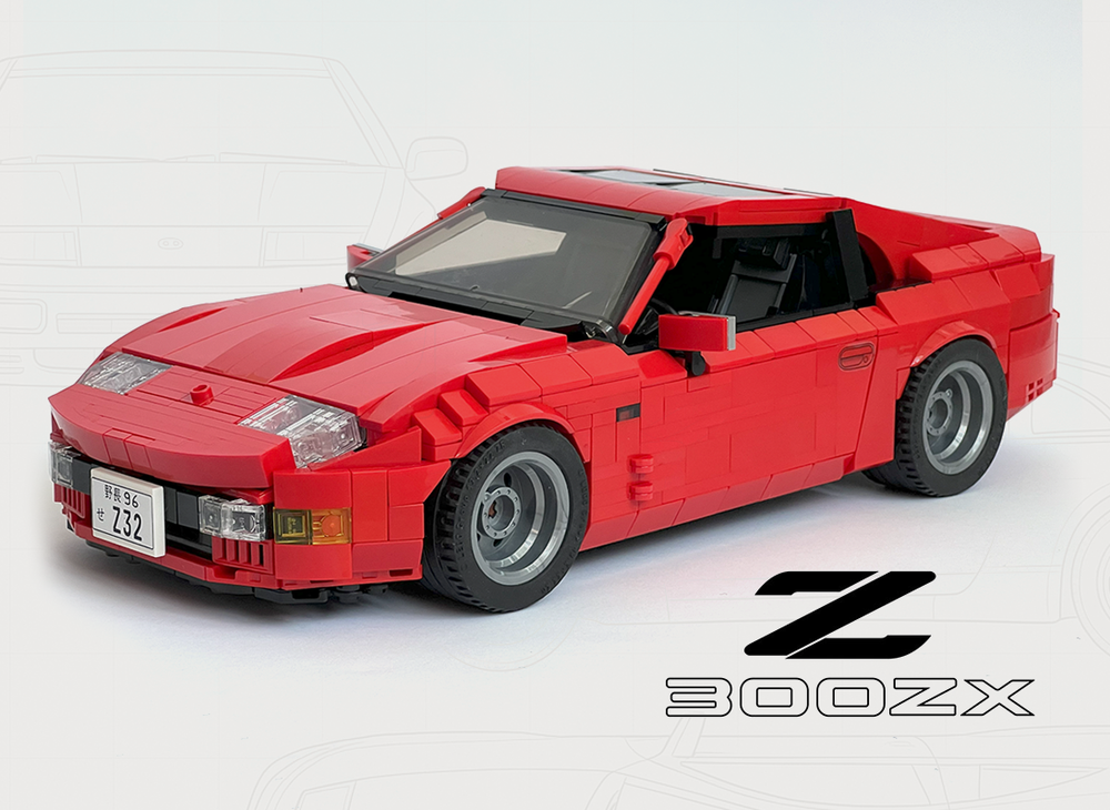 LEGO MOC Nissan 300ZX by MihailUA | Rebrickable - Build with LEGO