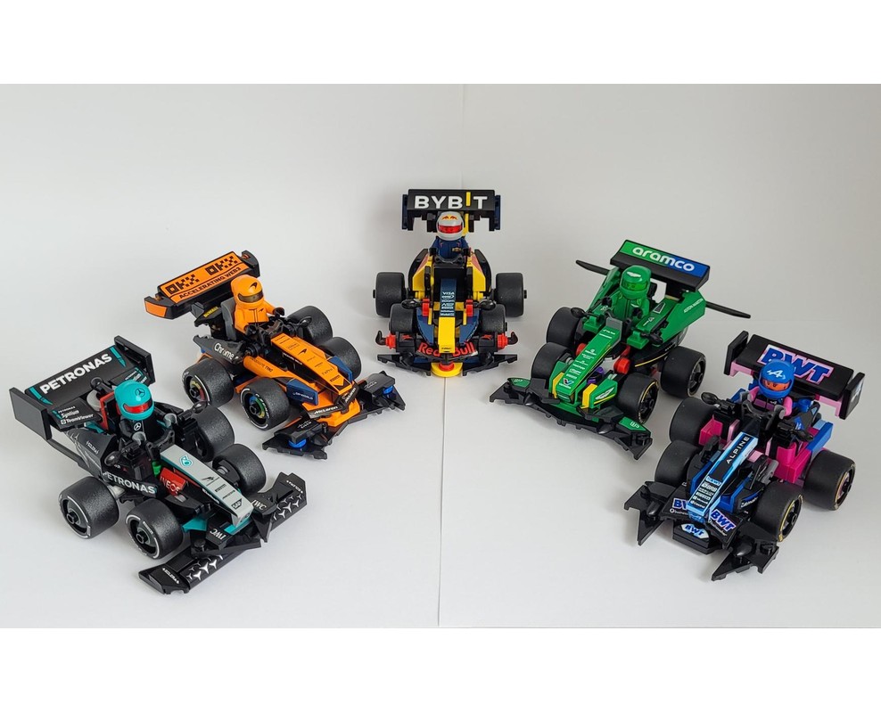 LEGO MOC-217138 Tooned Oracle Red Bull RB20 Racing F1 by ford4thot ...