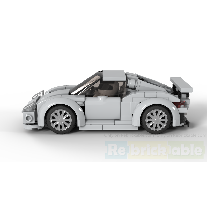 LEGO MOC Porsche 918 Spyder by MinifigGarage | Rebrickable