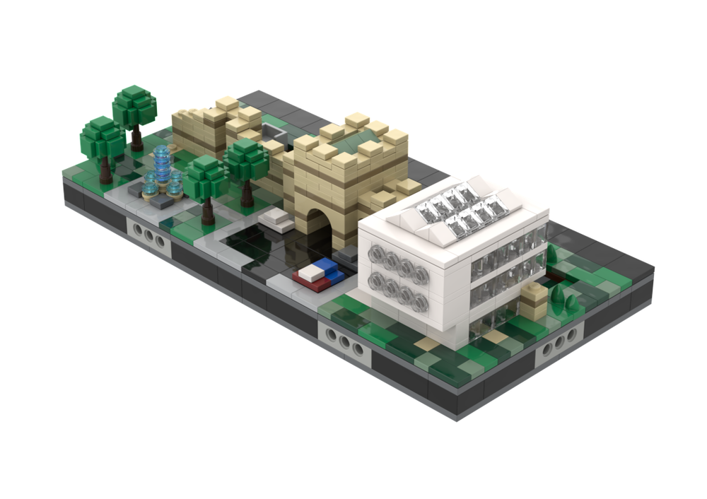 MOC-21734 Micropolis Old City Wall