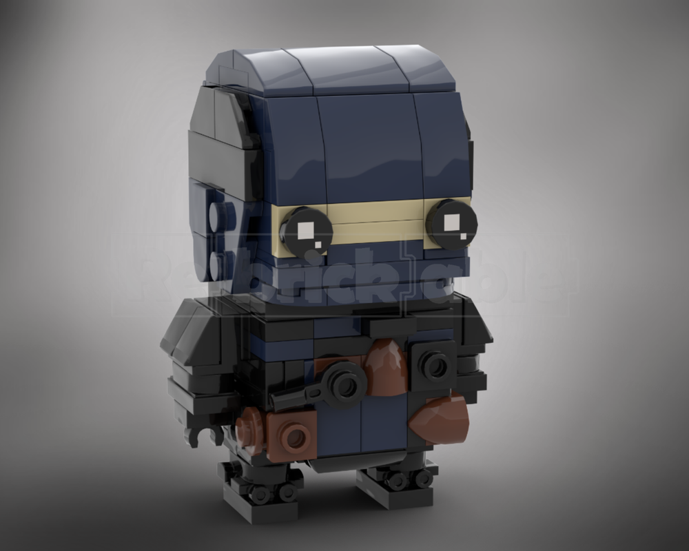 LEGO MOC-217349 Bullseye Brickheadz by Ant0noo | Rebrickable - Build ...
