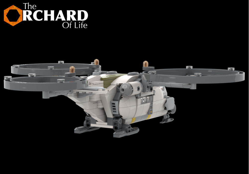 LEGO MOC Cormorant Rotocopter (Default Configuration) by OrchardBuilds ...