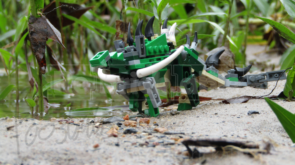 LEGO MOC 31058 Kentrosaurus aethiopicus 1:27 scale by Foosbubs