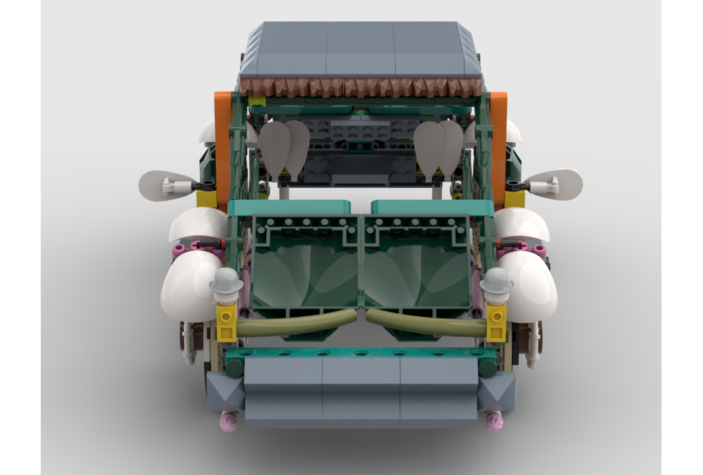 LEGO MOC-217483 Orchid car - 10311 Orchid alternate by Kazpet