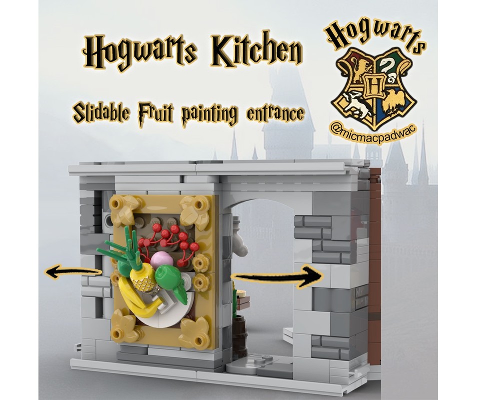 LEGO MOC-217528 Great Hall Kitchens by micmacpadwac | Rebrickable ...