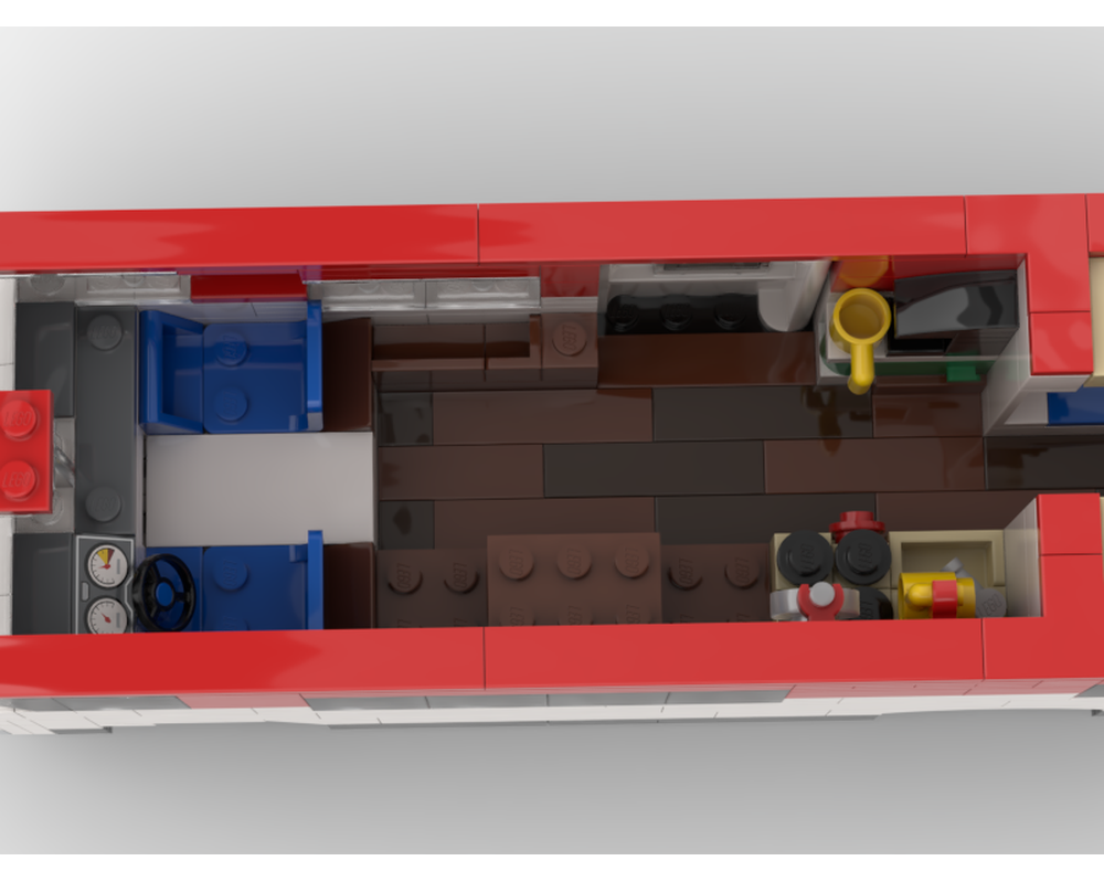 LEGO MOC-217546 1973 Ford Condor ll RV by ORBcreations | Rebrickable ...
