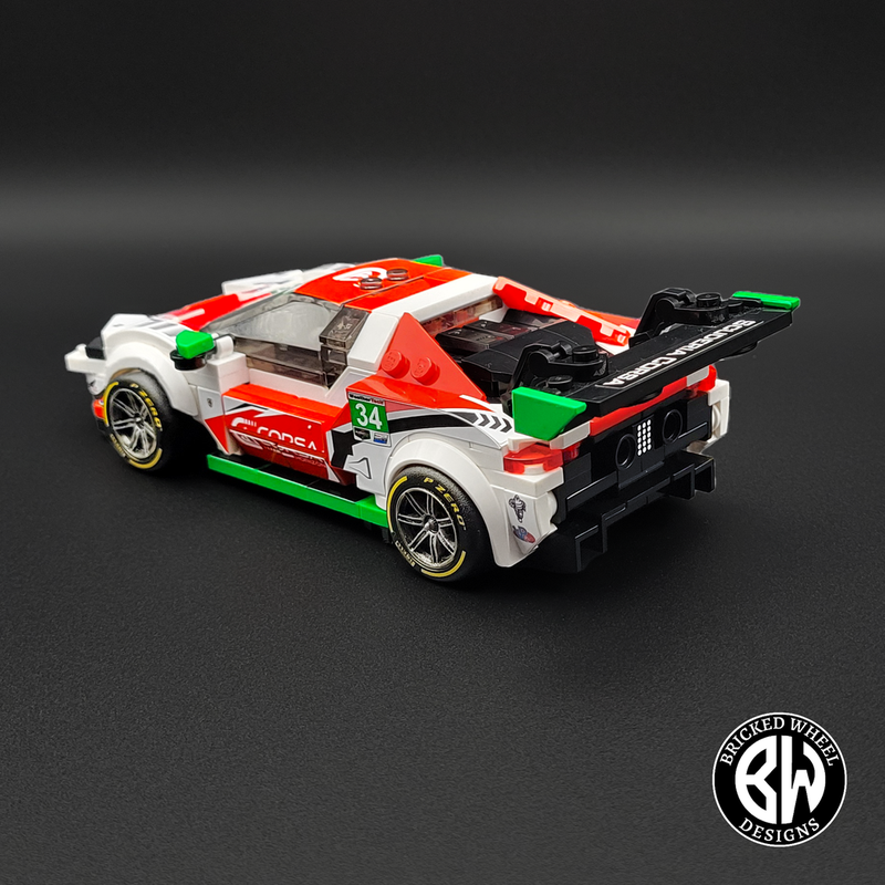 LEGO MOC FERRARl 296 GT3 Corsa Horizon by BrickedWheel