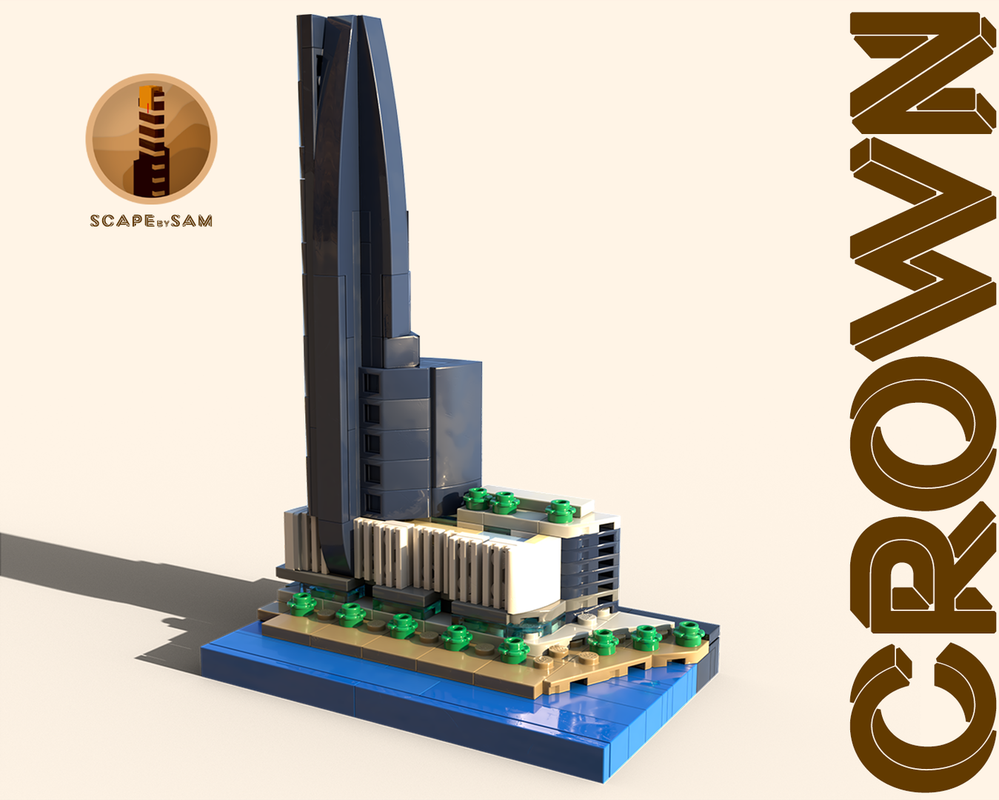 LEGO MOC-217596 Crown Sydney - An Architectural Piece by Scapebysam ...