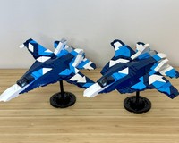 LEGO MOC-217605 Sukhoi Su-57 Felon - Alternate Build of 2 x 31160