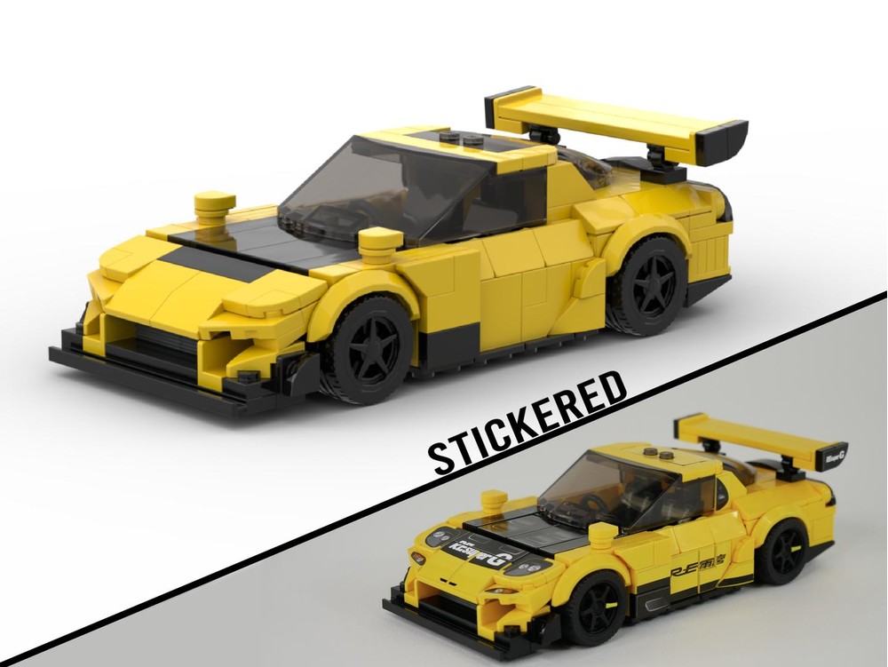 LEGO MOC-217651 Mazda RX-7 FD RE-Amemiya by StudWorks