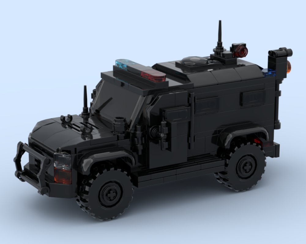 LEGO MOC SWAT Tactical Response Van – LEGO MOC by WarZoneBuilder ...