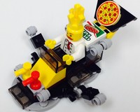 MOC - 60150-TRR Pizza Speeder