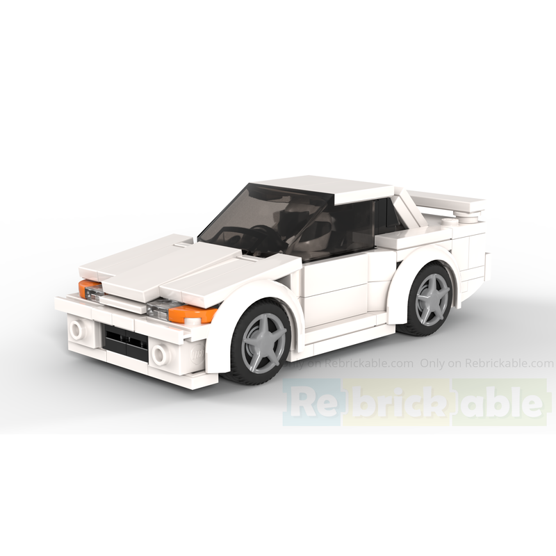LEGO MOC Nissan Skyline GT-R R32 by MinifigGarage | Rebrickable - Build ...