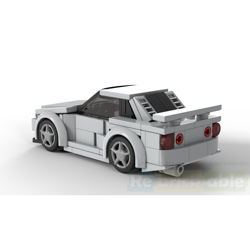 LEGO MOC-217749 Nissan Skyline GT-R R34 by MinifigGarage | Rebrickable ...