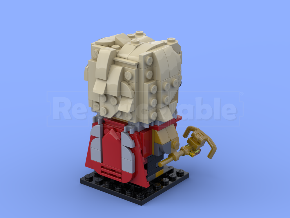LEGO MOC Marvel Rivals- Adam Warlock Brickheadz by Penguins and plastic ...