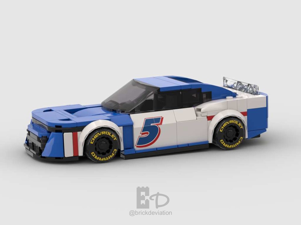 MODERNART★ミニカー★keep angry LEGO MOC NASCAR Next Gen Number 5 Hendrick Cars.com Chevrolet