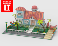 Display for set 43268 - Lilo and Stitch Beach House