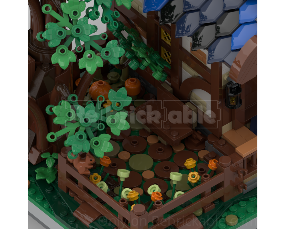 LEGO MOC-217843 Medieval Castle: House (with Tree) by Fantasts ...
