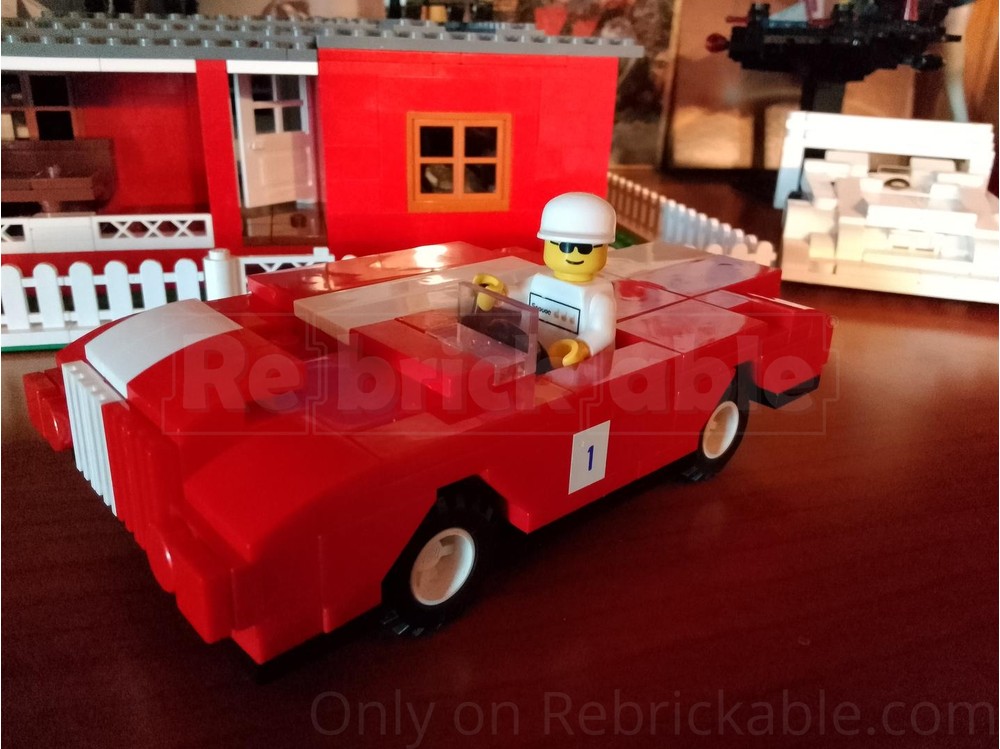LEGO MOC #6.6.2 Classic car racer (big, gen 2) by A.i.X.63 by A.i.X.63 ...