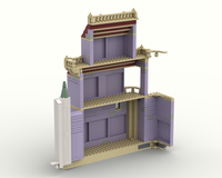 LEGO MOC-217880 Beauty & the Beast Castle Enclosure - Compatible