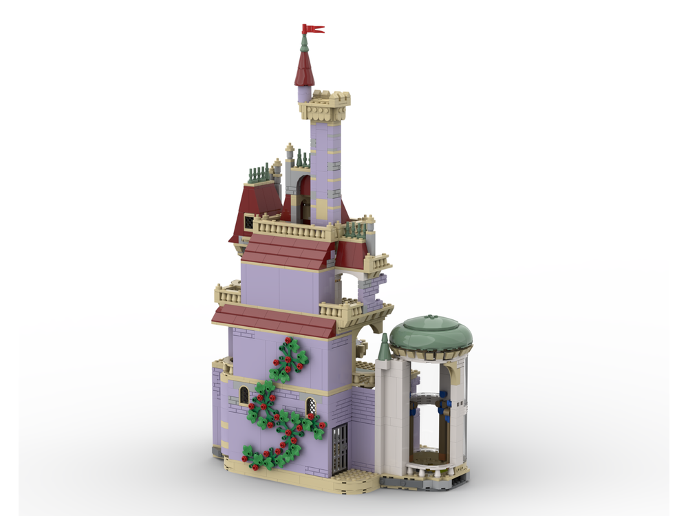 LEGO MOC-217880 Beauty & the Beast Castle Enclosure - Compatible