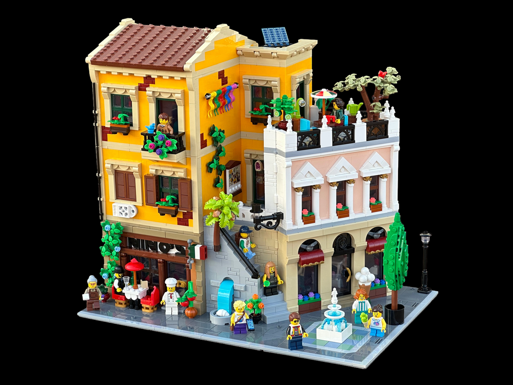 LEGO MOC-217918 Italian Street Corner by brick__engineer | Rebrickable ...