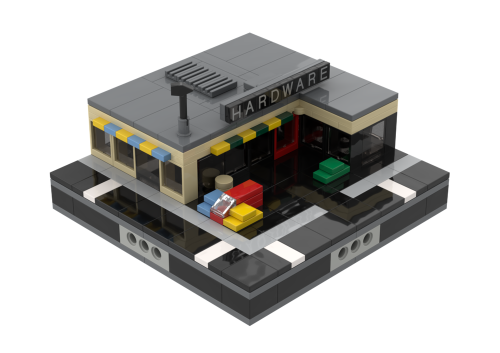 MOC-21801 Micropolis Hardware Shop