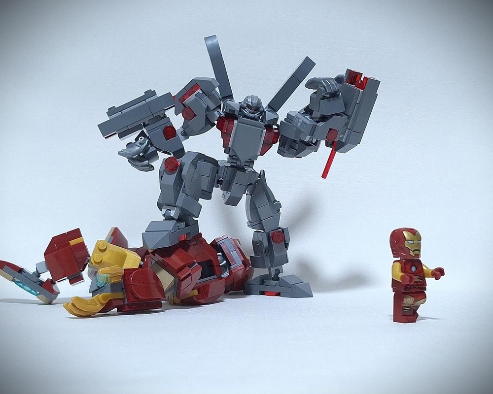 Instructions Custom Lego Robot Mech CUSTOM PDF Building