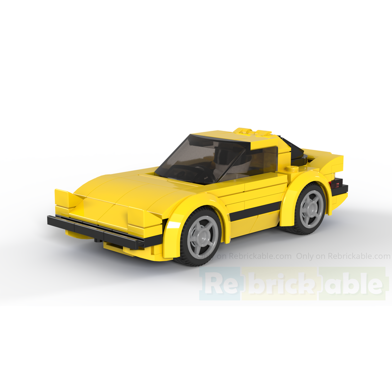 LEGO MOC-218091 Mazda RX-7 FB by MinifigGarage | Rebrickable