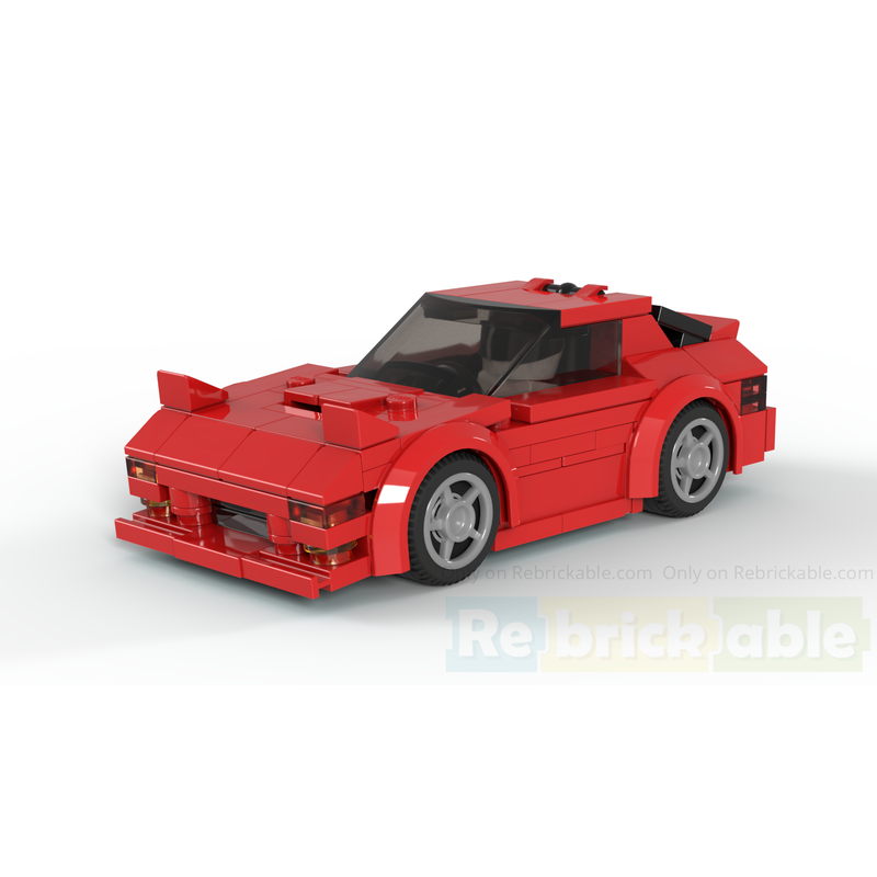 LEGO MOC Mazda RX-7 FC by MinifigGarage | Rebrickable - Build with LEGO