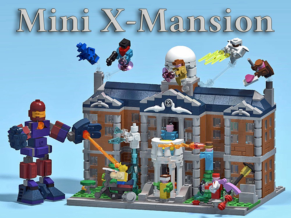 LEGO MOC-218103 Mini X-Mansion (inspired by 76294) by ad000