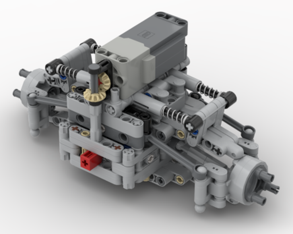 LEGO MOC-218122 Different lock front axle v2 by TRXRic | Rebrickable ...