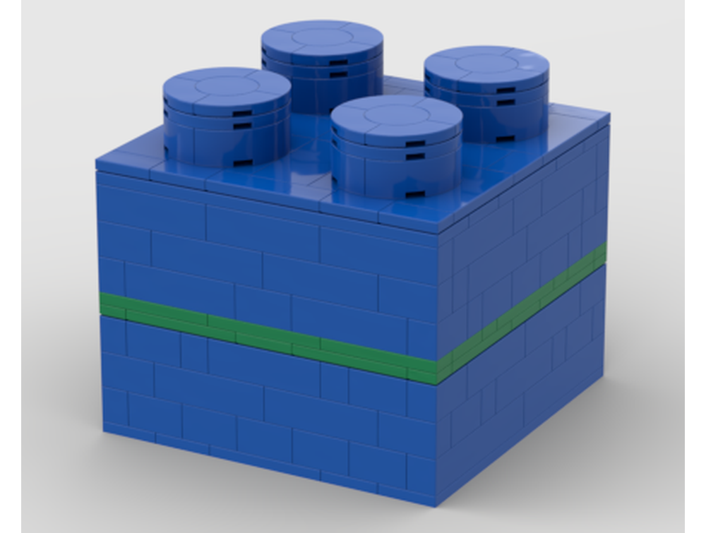 LEGO MOC Nesting Brick by BrickPlotter | Rebrickable - Build with LEGO