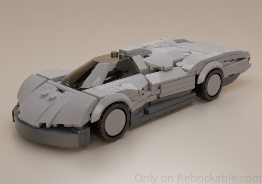 LEGO MOC Oldsmobile Aerotech by Xayabricks | Rebrickable - Build