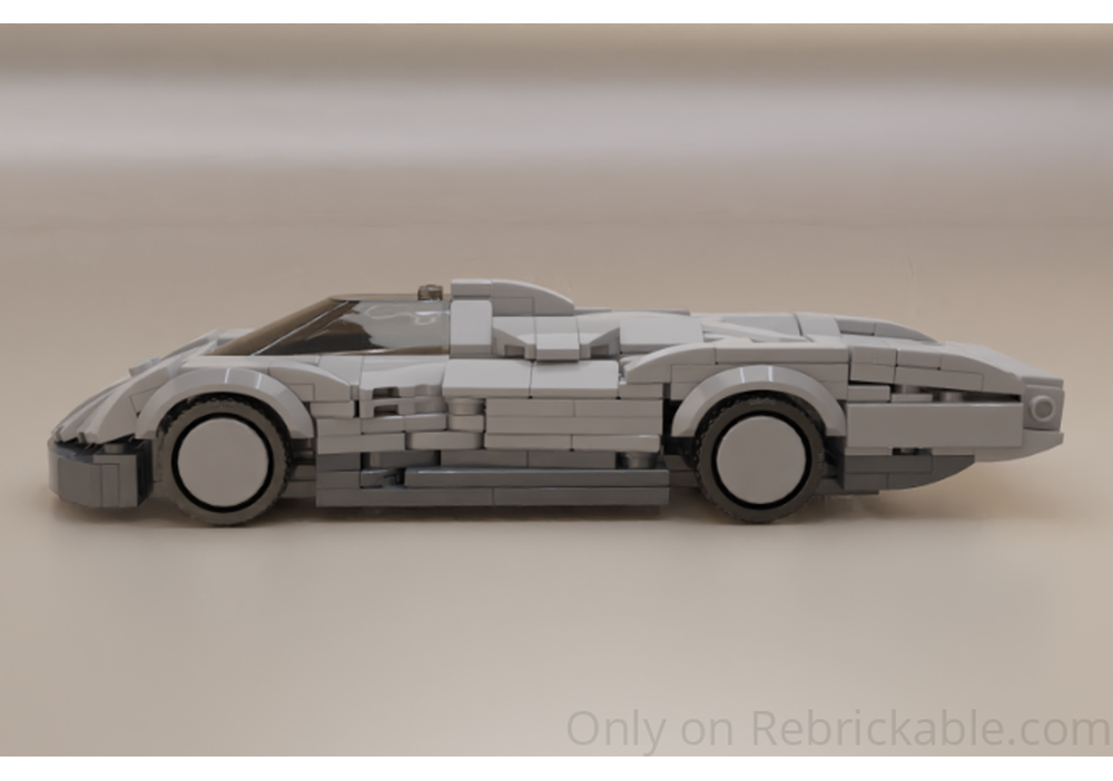 LEGO MOC Oldsmobile Aerotech by Xayabricks | Rebrickable - Build