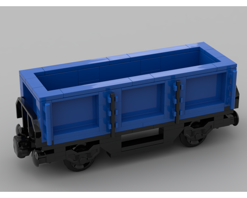 lego blue train