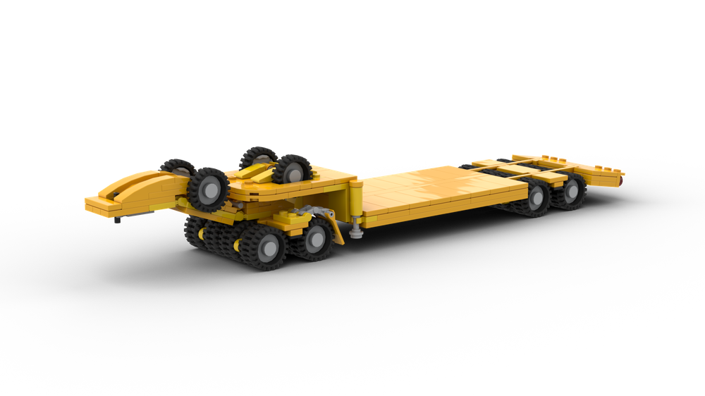 LEGO MOC-218162 Heavy Duty Trailer by Yellow.LXF | Rebrickable - Build ...