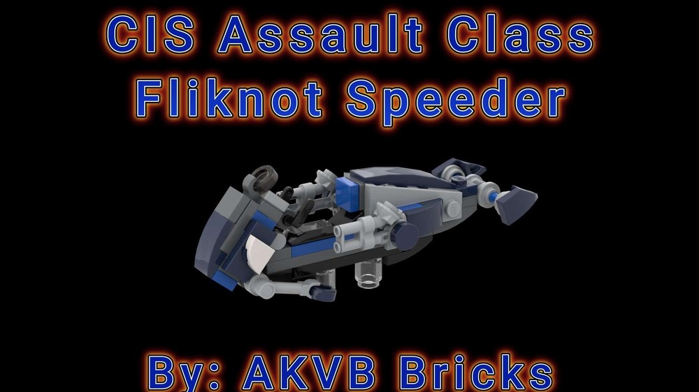 LEGO MOC-218182 CIS Assault Class Flinknot Speeder by AKVB10222 ...