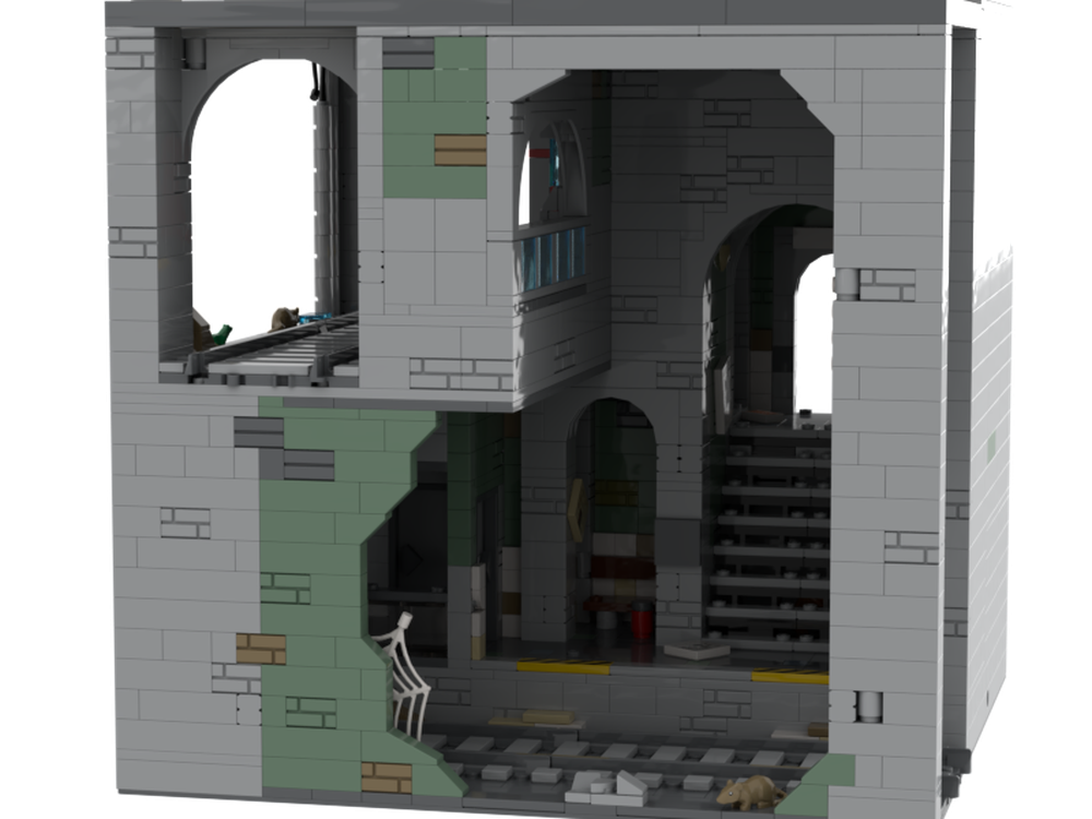 LEGO MOC New York Subway Extension by LordAlien | Rebrickable - Build ...