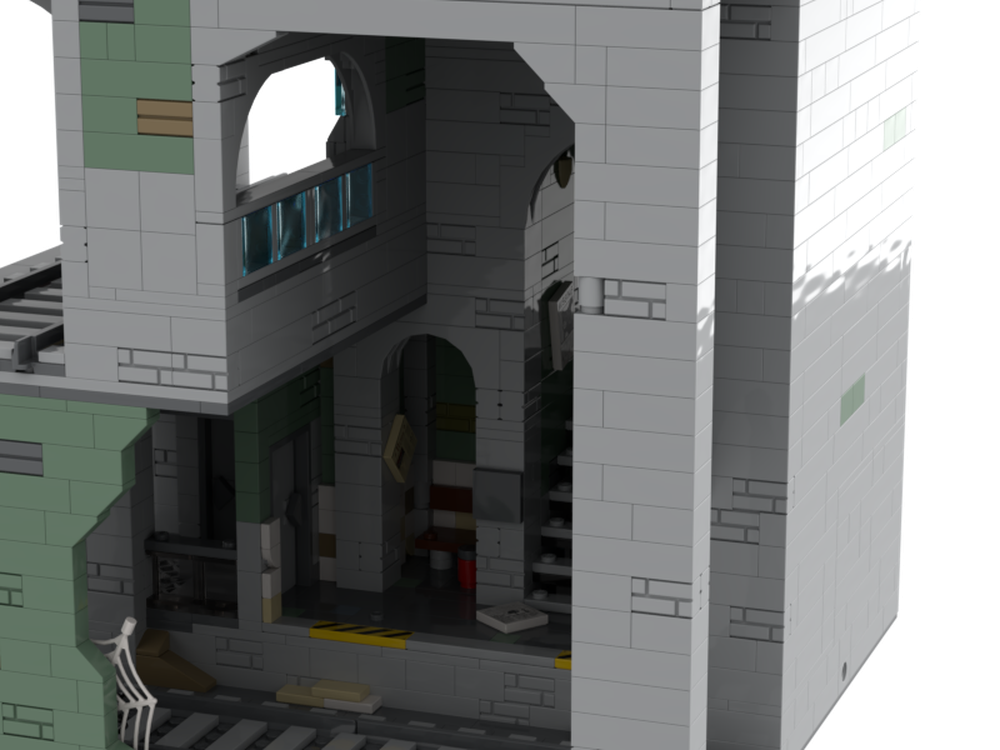 LEGO MOC New York Subway Extension by LordAlien | Rebrickable - Build ...