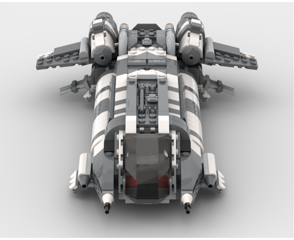 LEGO MOC Skeleton Crew Pirate Gunship by Brick Horizon | Rebrickable ...
