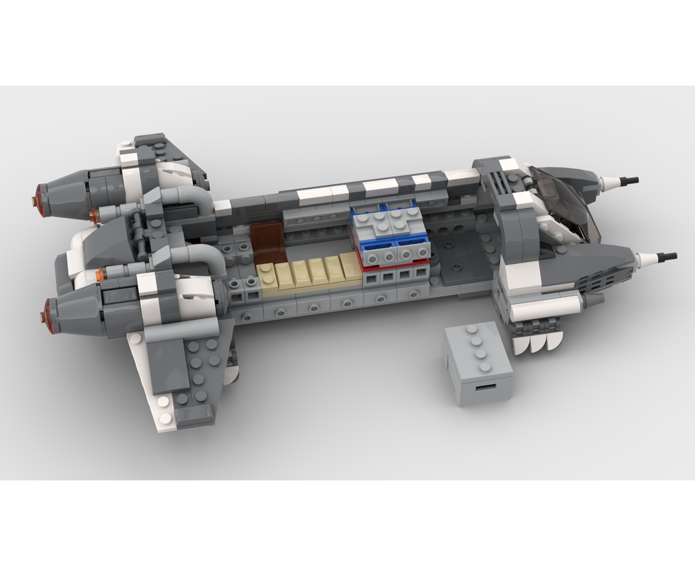 LEGO MOC Skeleton Crew Pirate Gunship by Brick Horizon | Rebrickable ...