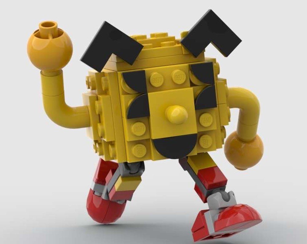 LEGO MOC-218278 PacMan by moyerpandabuilder | Rebrickable - Build with LEGO