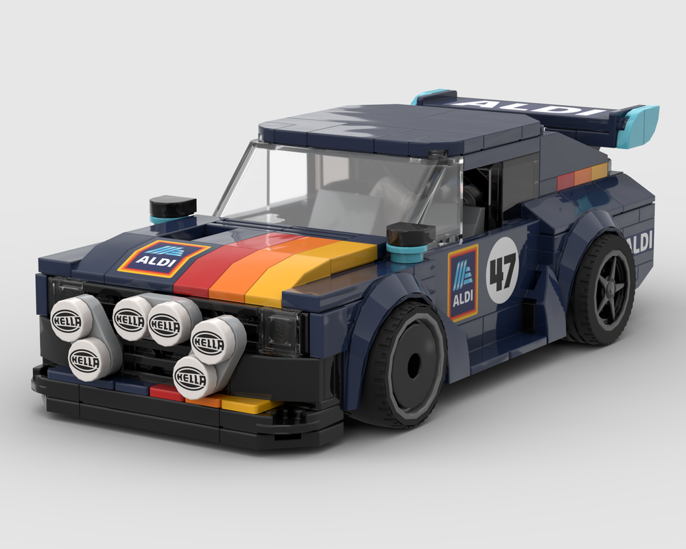 LEGO MOC 1985 Audi Quattro S1 Custom 'Aldi Quattro' by toms8wides