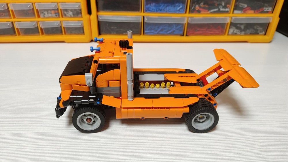 LEGO MOC-218355 42204 - D-model - Race Truck by stily