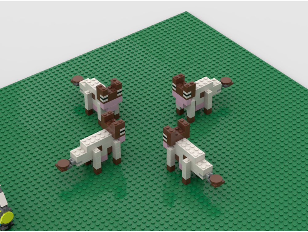 LEGO MOC-218360 PBS kids: Dee, del, and dot with the tiny cows by B00by ...